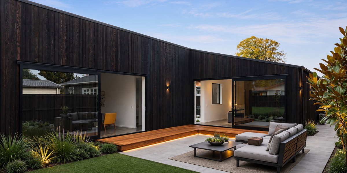 Eurowood aluminium weatherboard cladding profile close-up