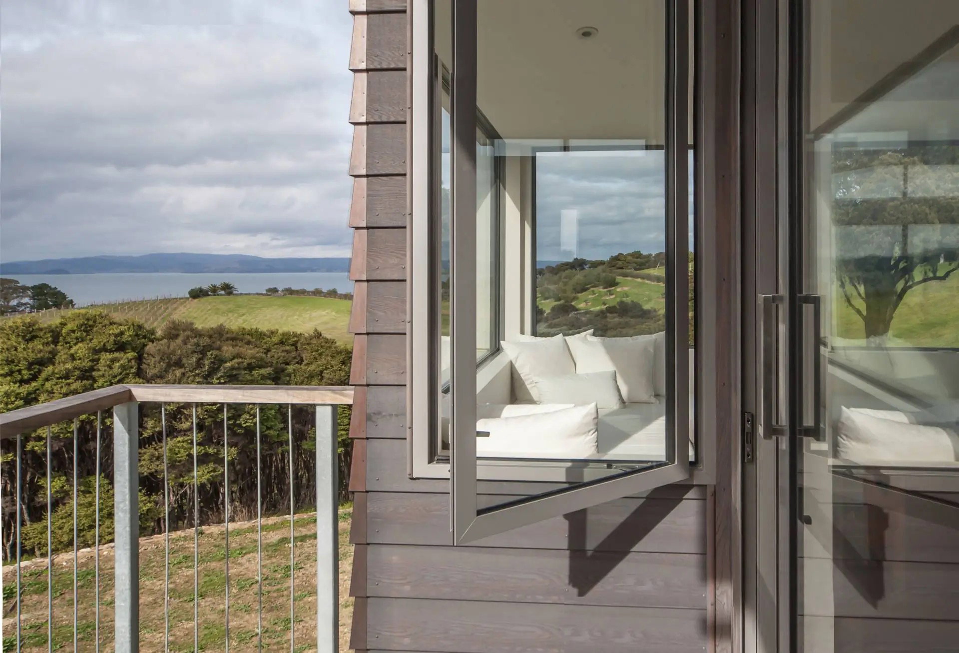 A Fairview awning and casement window installation