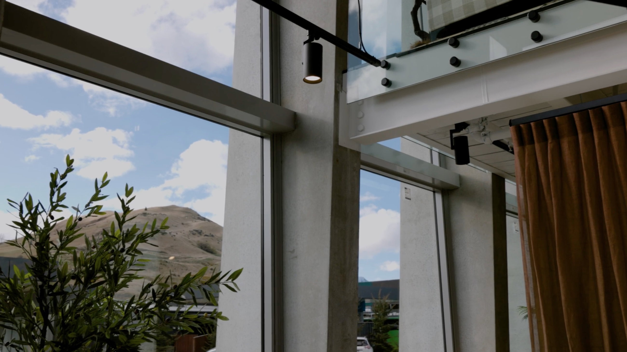 A close-up of high-performance glazing in a Fairview window