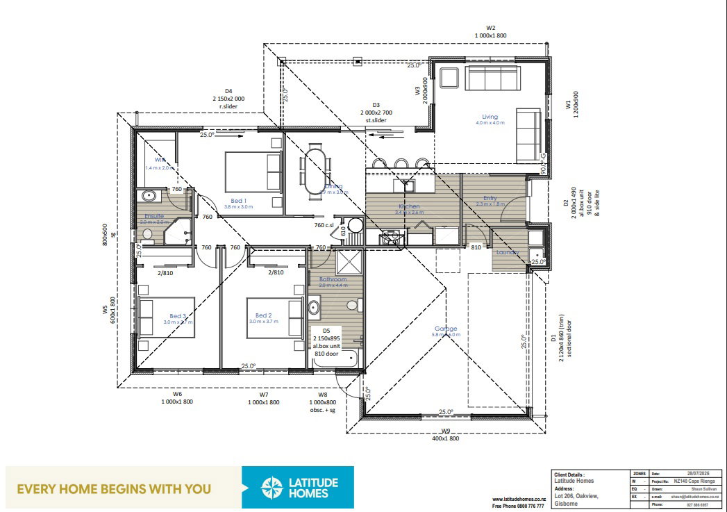 NZ147 Te Kaha Layout