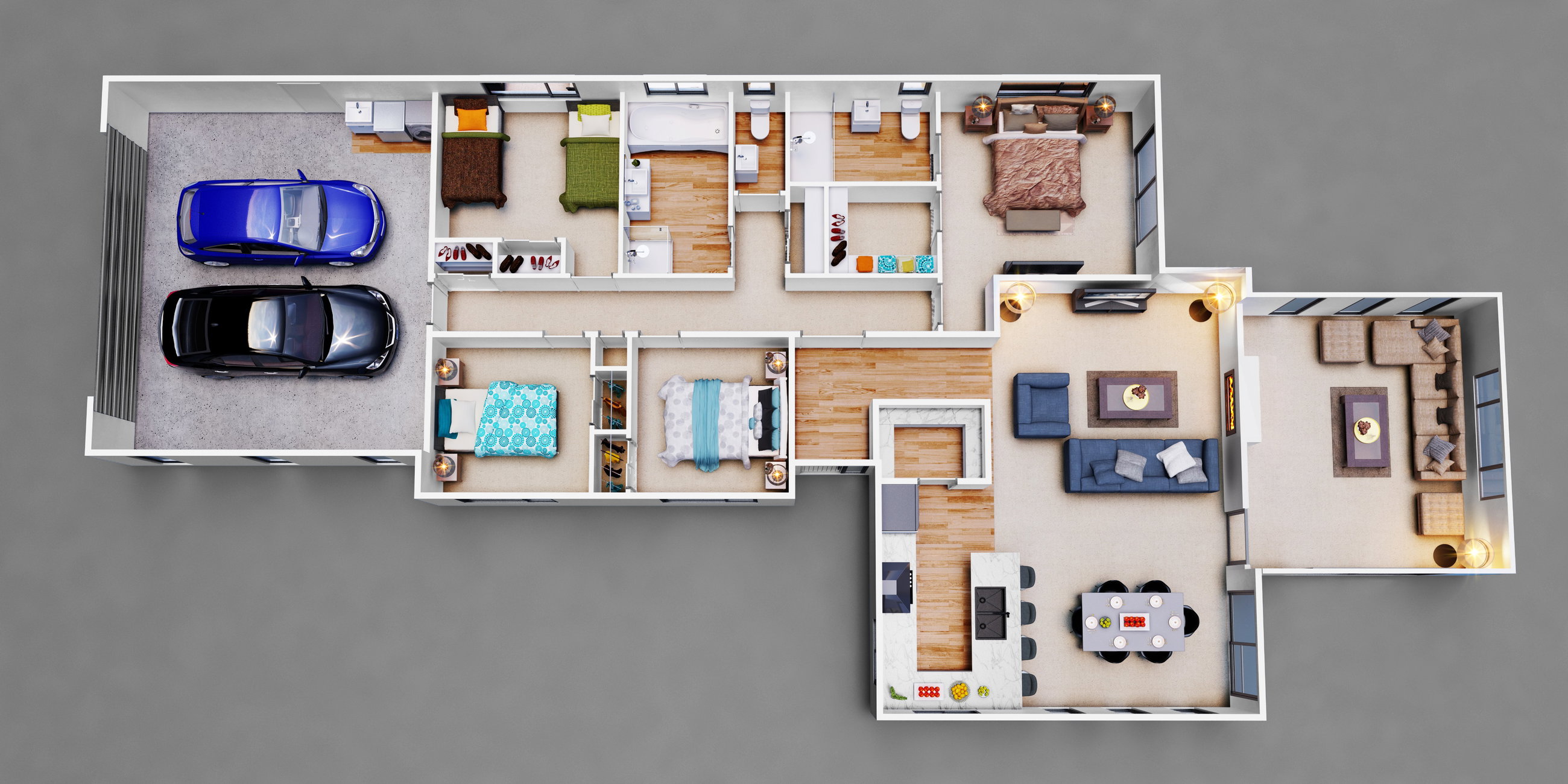 NZ212 Glenbrook 3D render 1