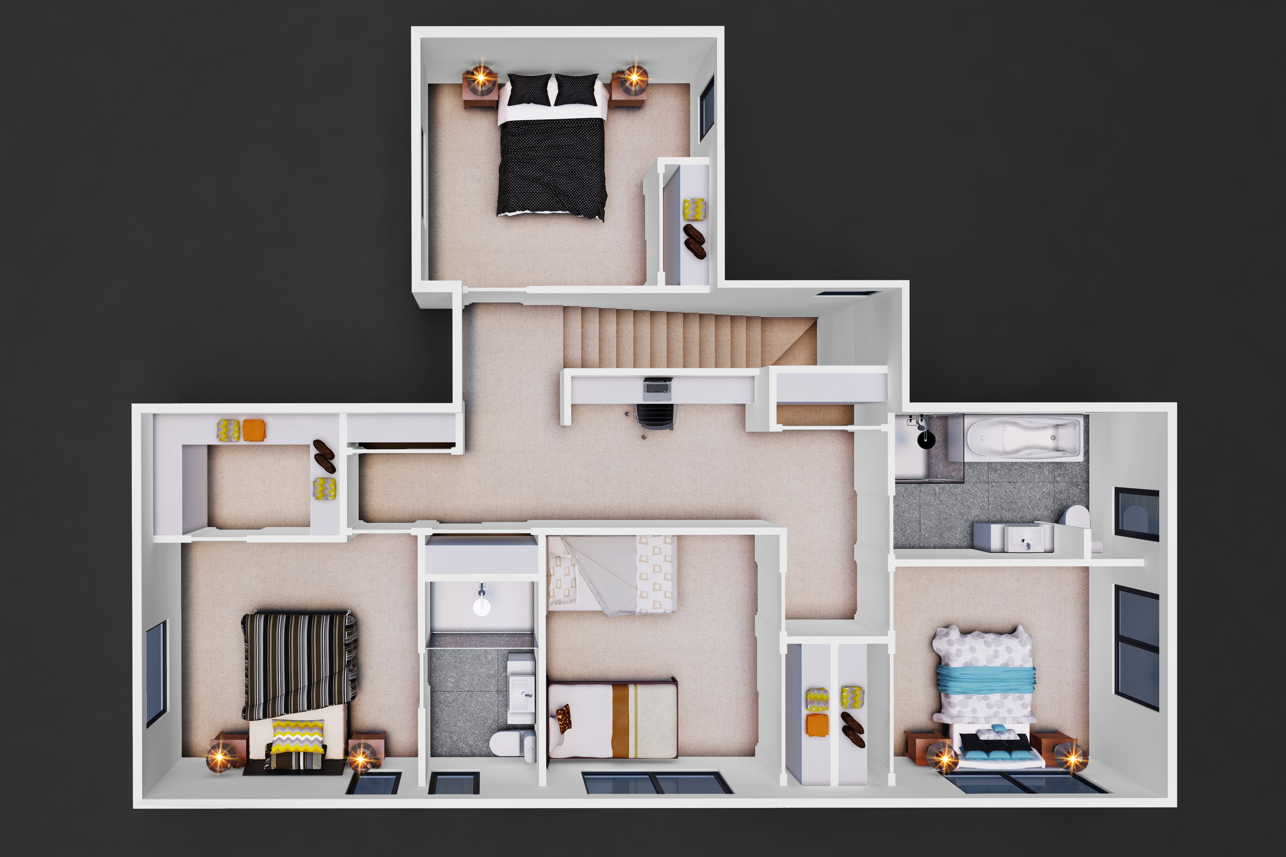 LOT 92 PAERATA RISE Upper Floor JPG