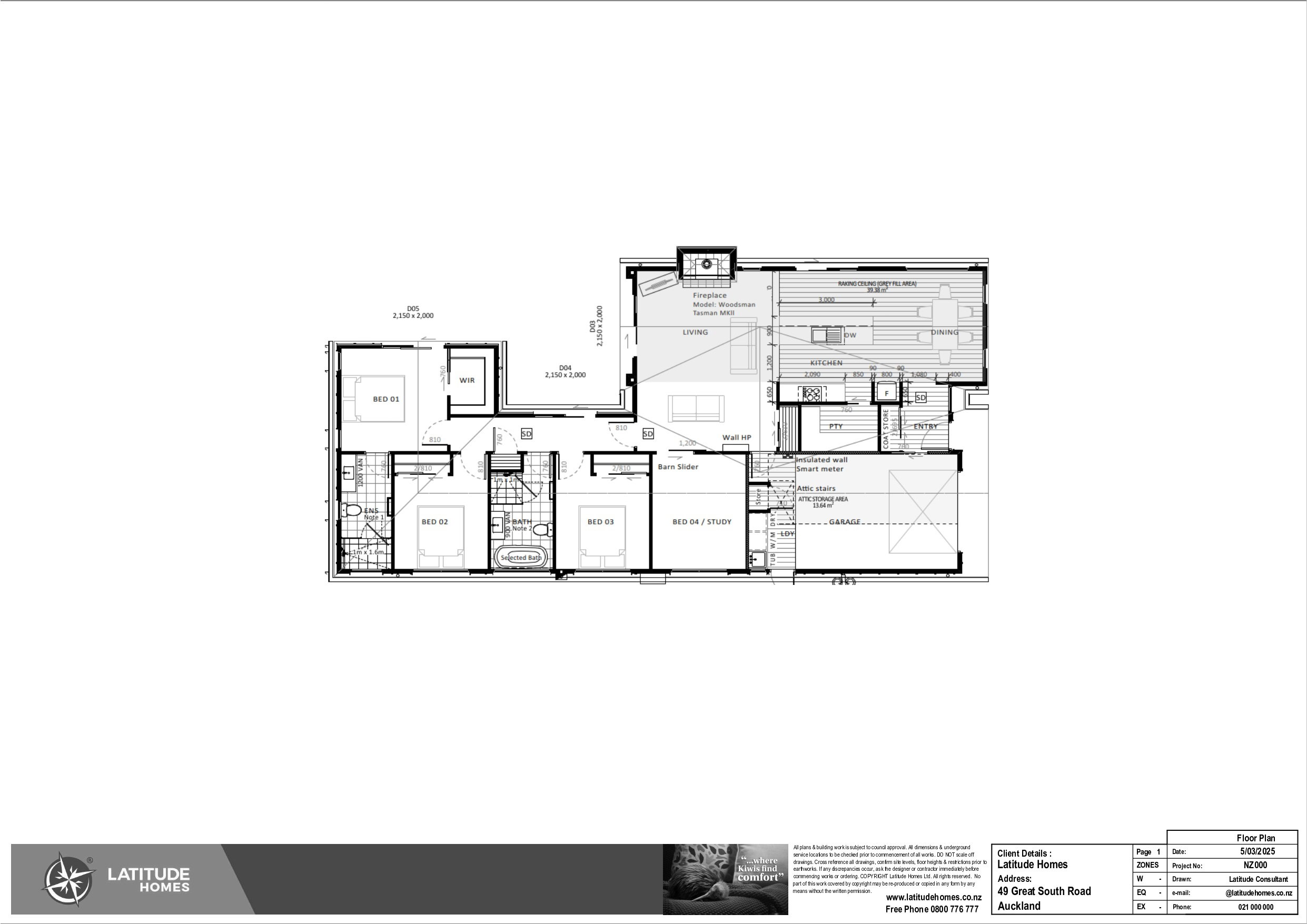 Layout NZ203 Mt Aspiring 2 Modified 165m2 Layout page 0001