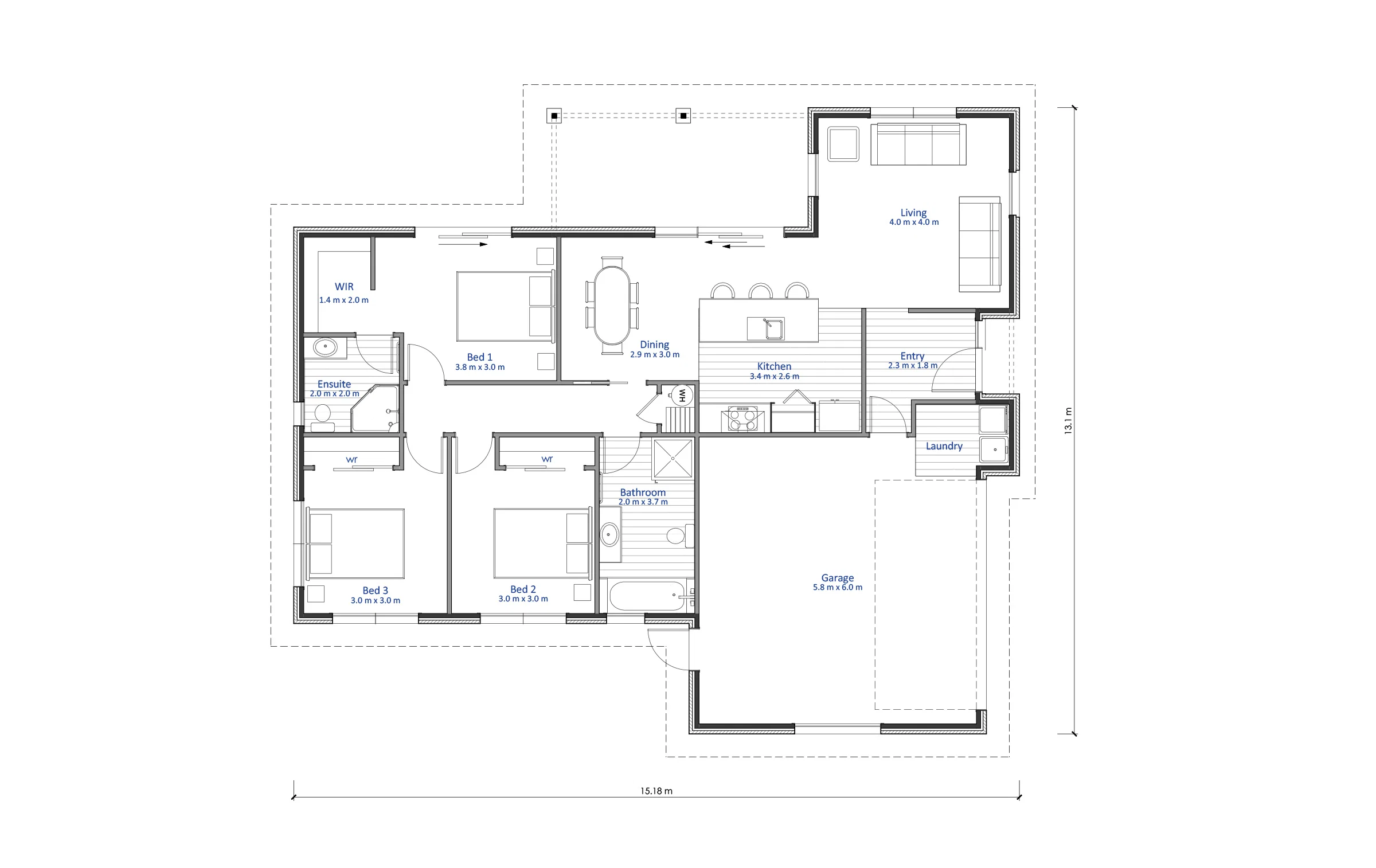 Te Kaha 2d Floorplan