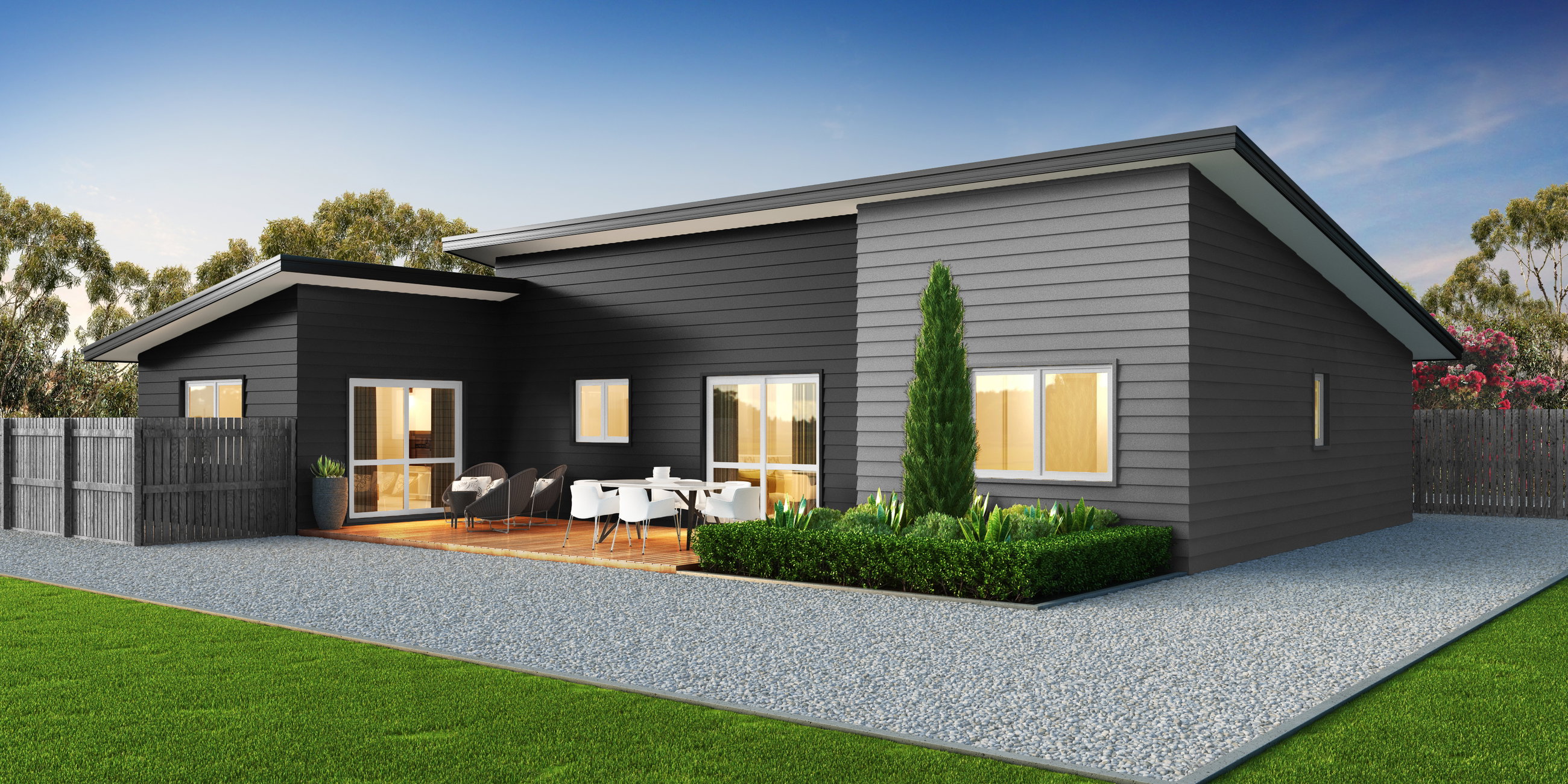 NZ169 cape horn 4 bedroom house rear
