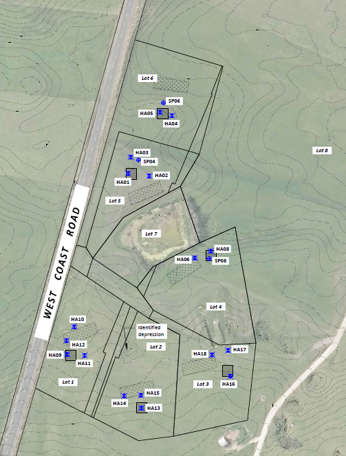 Site Map 445 West Coast Road