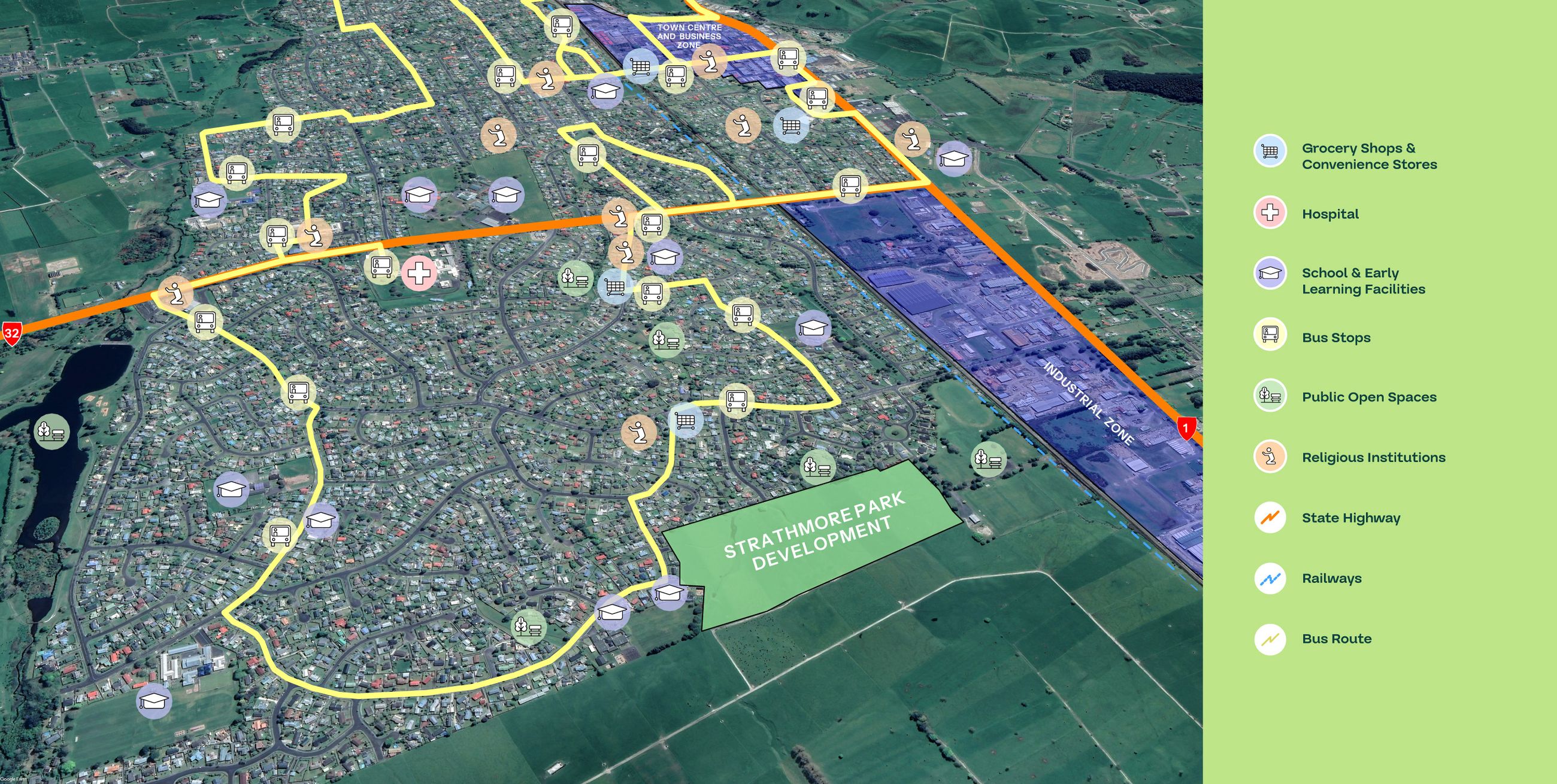 Strathmore Location Map v3