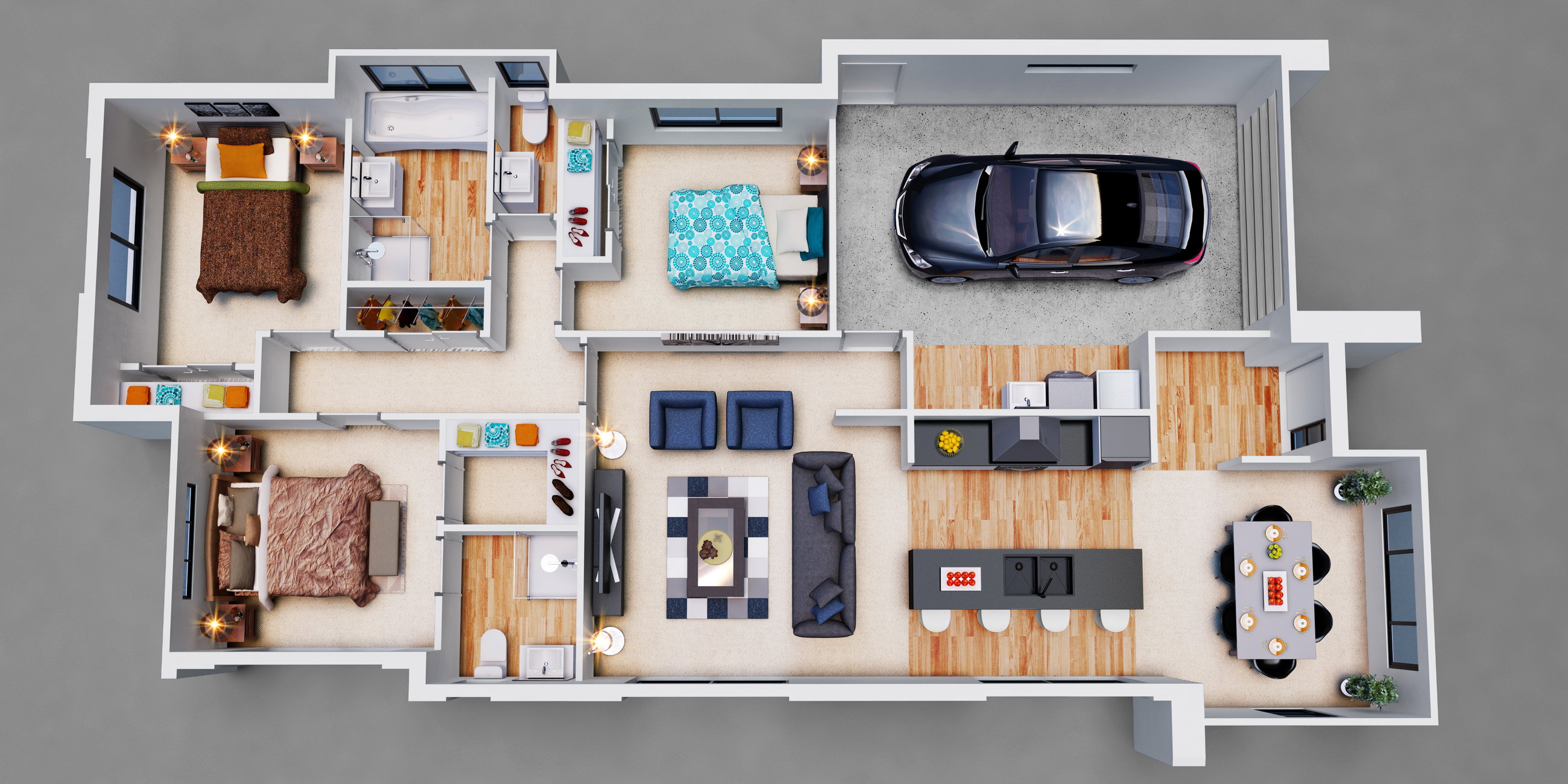 Wakatu 3D Floor Plan 2 v4
