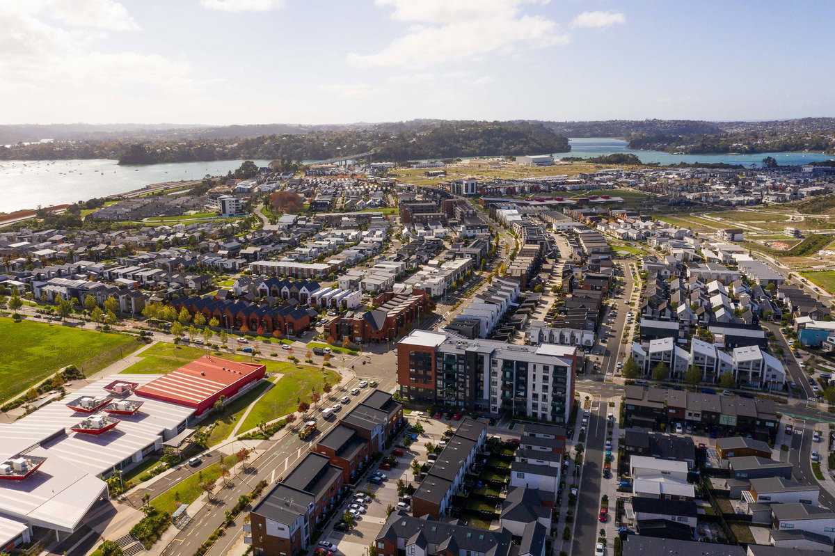 Aerial image of development