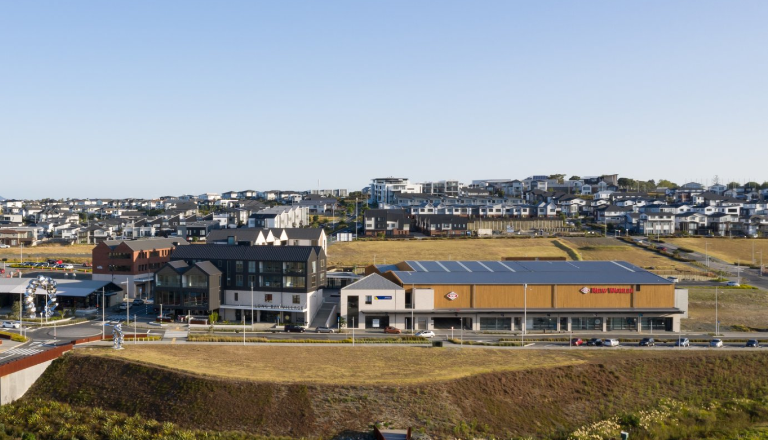Image of new builds on new lot