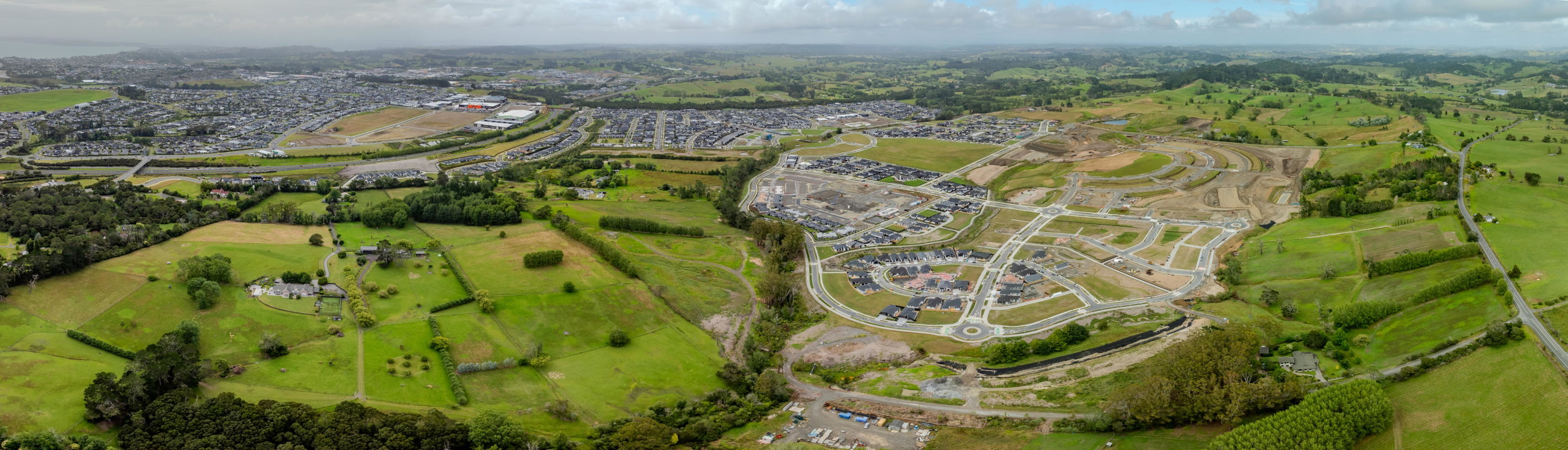 Aerial image of Milldale development