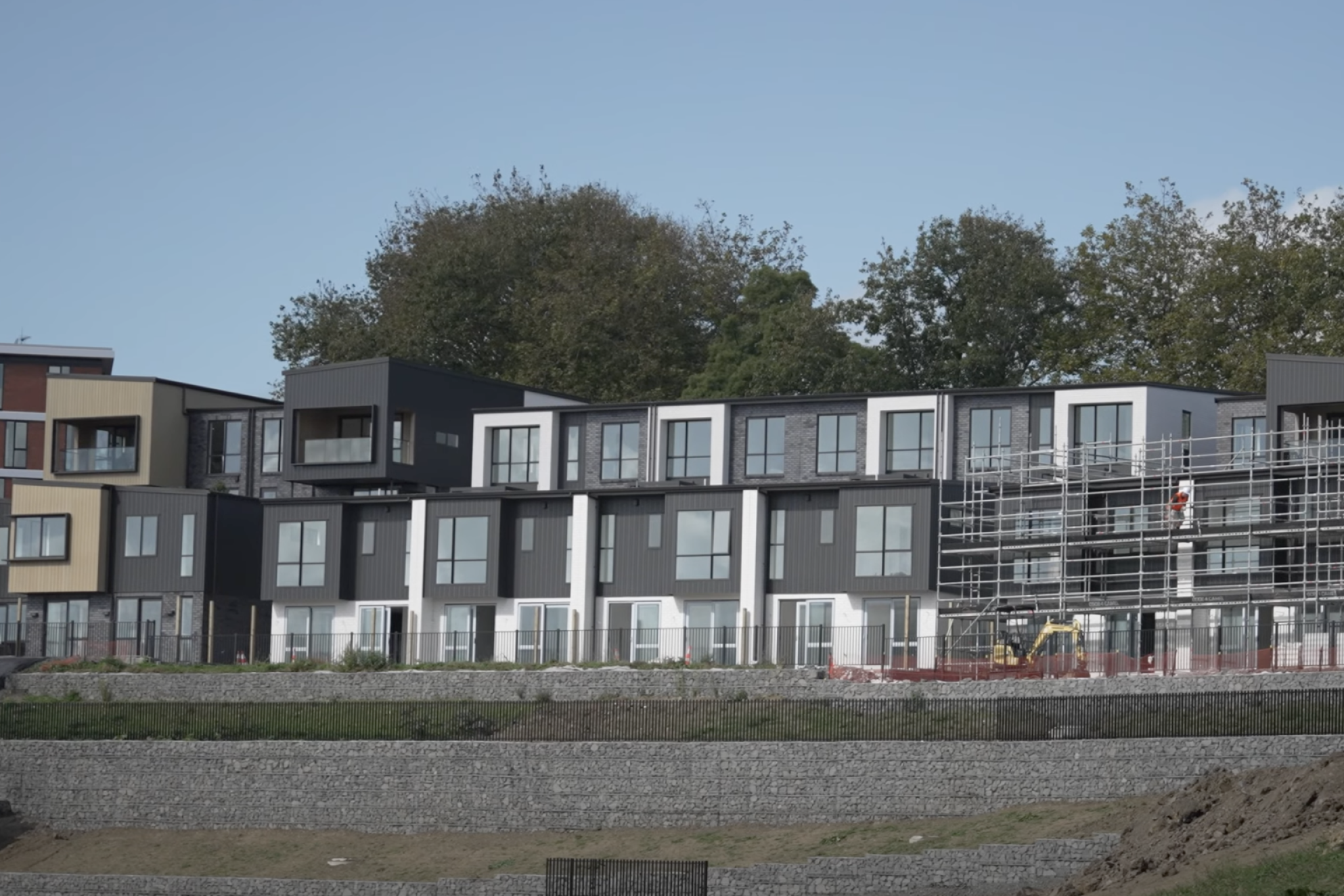 Image of town houses in Three Kings
