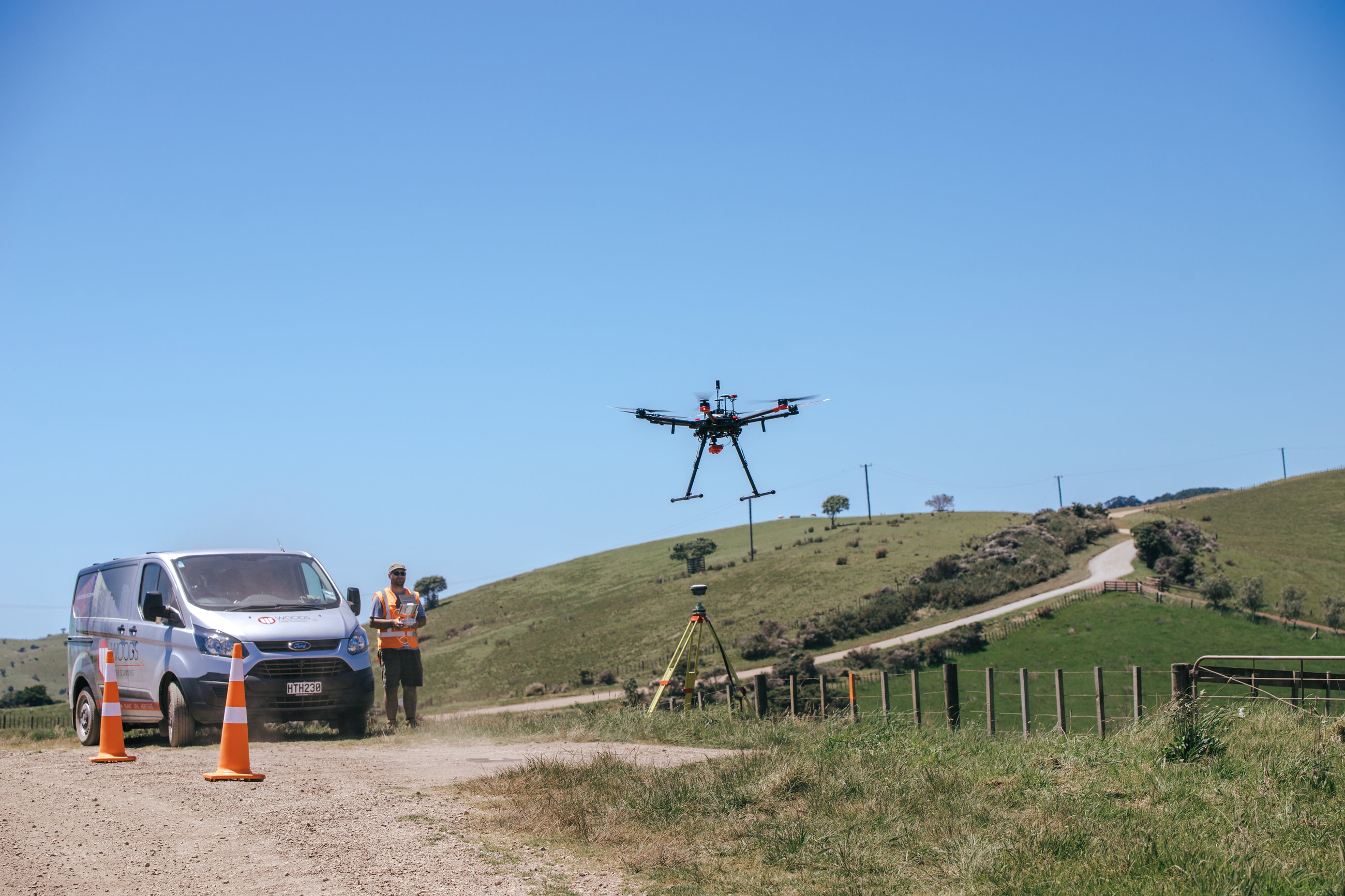 UAV in flight