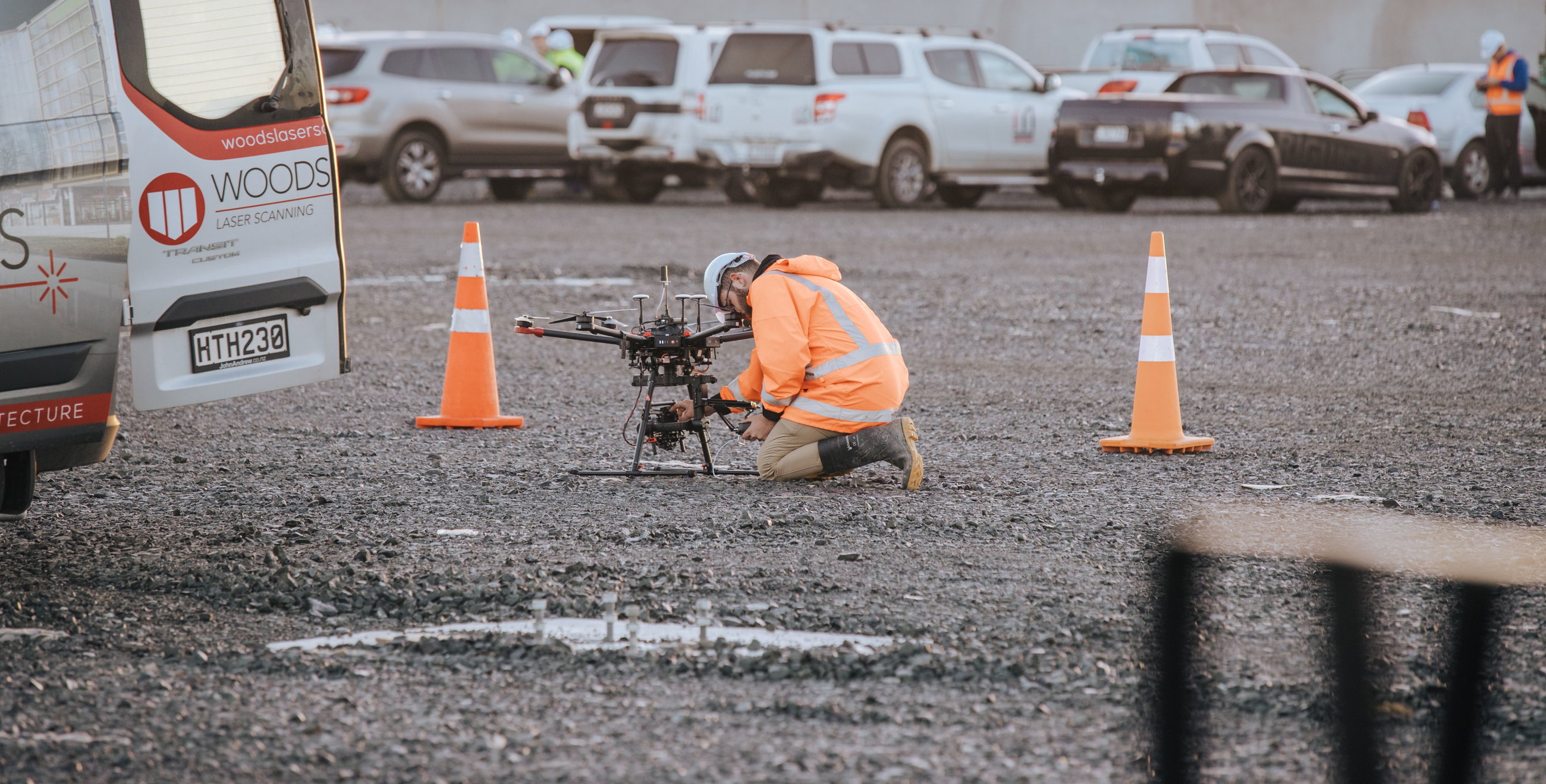UAV setup