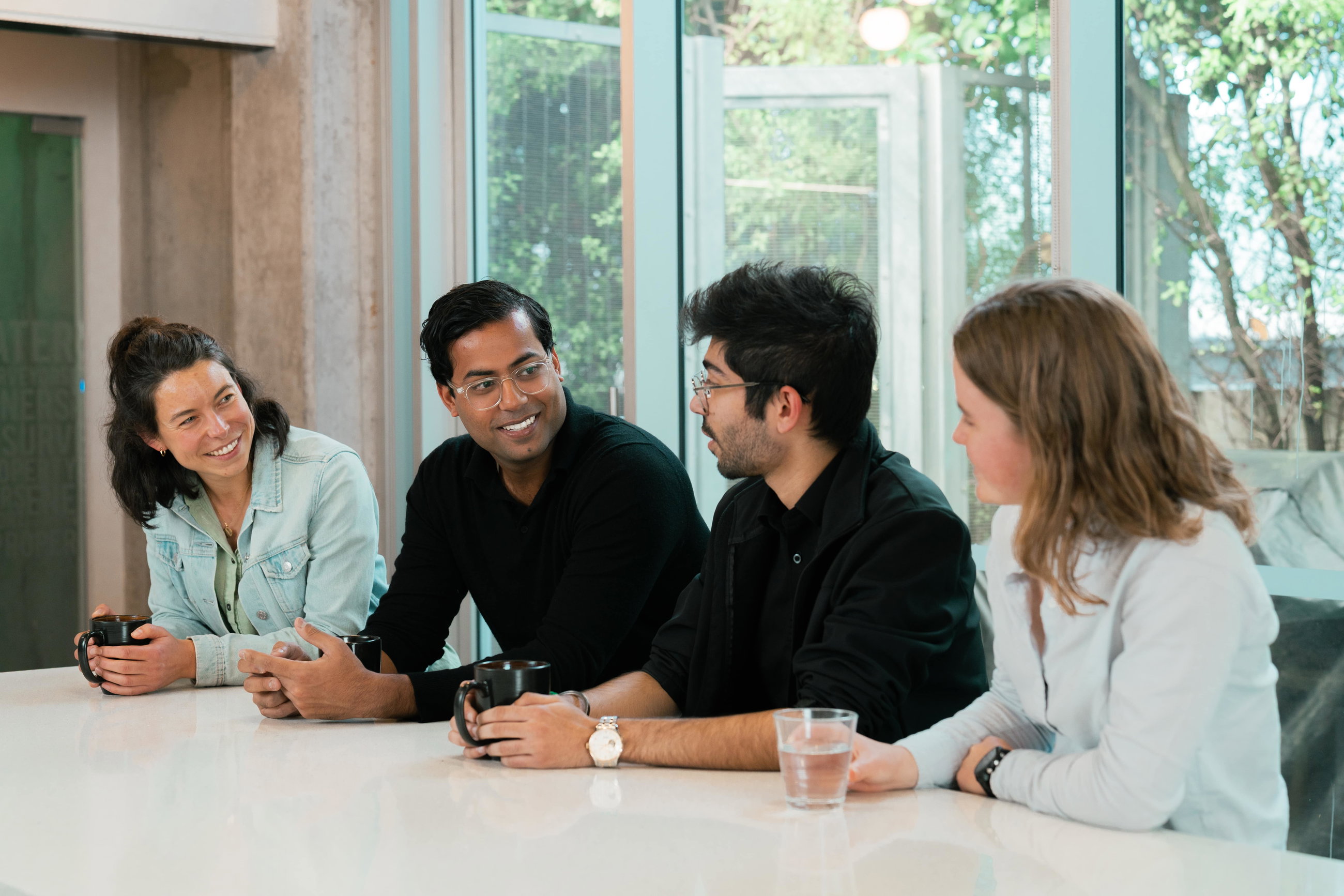 woods team in a meeting