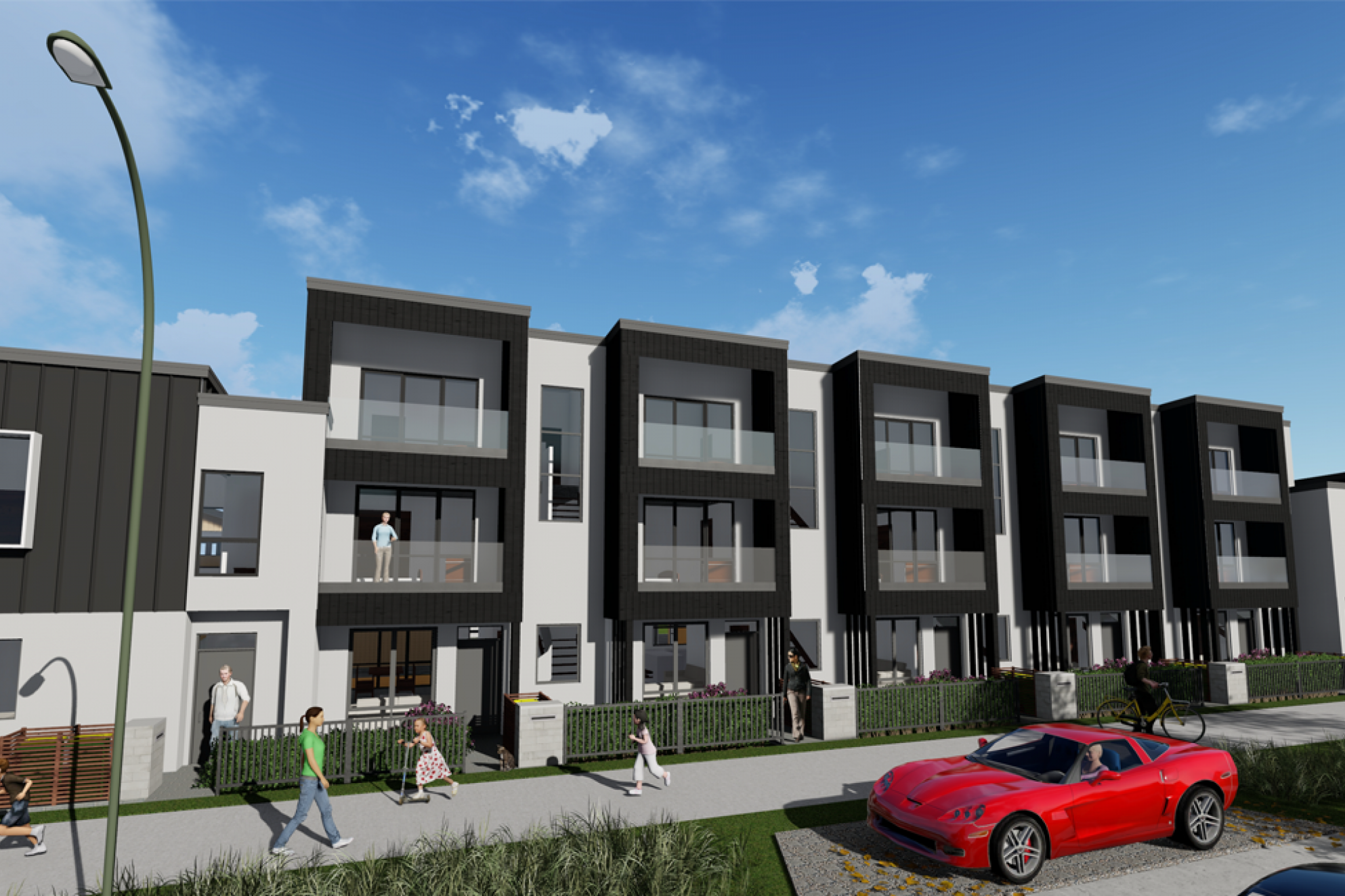 Image of townhouses